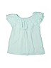 Gap Kids Blue Short Sleeve Top Size 8 - photo 1