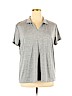 Regna X Gray Short Sleeve Polo Size XL - photo 1