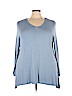 Style&Co Blue Long Sleeve Top Size 3X - photo 1