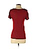 Aerie 100% Viscose Burgundy Short Sleeve T-Shirt Size XS - photo 2