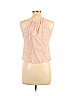 H&M 100% Viscose Tan Sleeveless Top Size 10 - photo 2