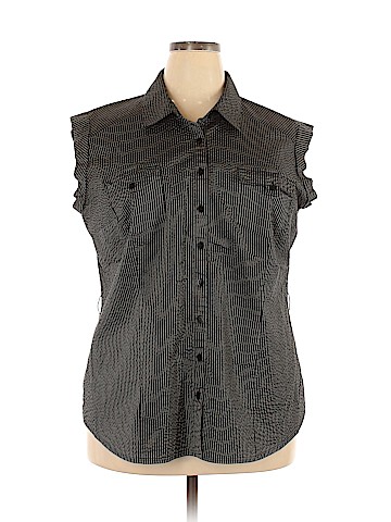 Worthington Short Sleeve Button-Down Shirt (view 1)