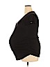 Oh Baby By Motherhood Black Short Sleeve Top Size XL - photo 1