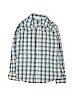 OshKosh B'gosh 100% Cotton Blue Long Sleeve Button-Down Shirt Size 10 - 12 - photo 1