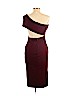 TOBI Burgundy Casual Dress Size L - photo 2