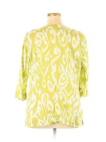 JM Collection 3/4 Sleeve Blouse (view 2)