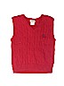 Ralph Lauren 100% Cotton Red Sweater Vest 18-24 MO / 24 MO - photo 1