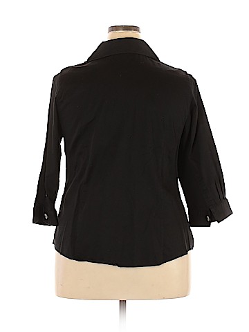 Avenue 3/4 Sleeve Button-Down Shirt (view 2)