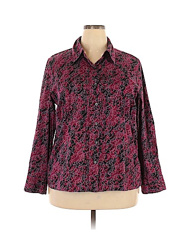 Alfani Long Sleeve Button-Down Shirt (view 1)