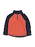 Baby Gap 100% Polyester Orange Fleece Jacket Size 5 - photo 1
