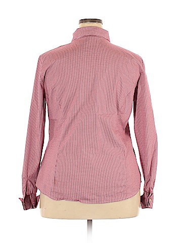 Jaclyn Smith Long Sleeve Button-Down Shirt (view 2)
