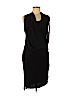 ALLSAINTS 100% Polyester Black Cocktail Dress Size 6 - photo 1