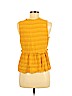 Lucky Brand 100% Viscose Yellow Sleeveless Blouse Size M - photo 2