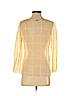 Theory Yellow Long Sleeve Blouse Size S - photo 2