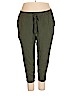 Terra & Sky 100% Rayon Green Casual Pants Size 2X - photo 1