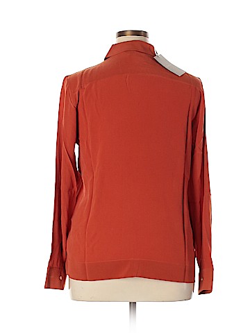 Everlane Long Sleeve Silk Top (view 2)