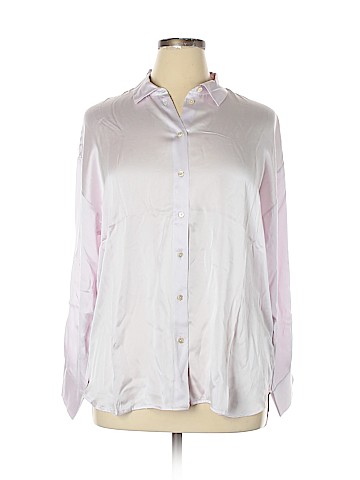 Everlane Long Sleeve Silk Top (view 1)