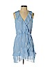 Aqua 100% Polyester Blue Casual Dress Size XS - photo 1
