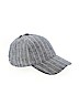 Target 100% Linen Stripes Blue Baseball Cap One size - photo 1