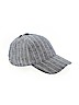 Target 100% Linen Stripes Blue Baseball Cap One size - photo 1