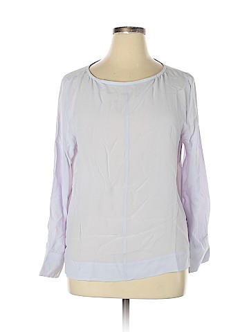 Everlane Long Sleeve Silk Top (view 1)