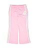 Adidas 100% Polyester Pink Track Pants Size 4T - photo 1