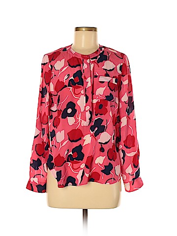 Talbots Long Sleeve Silk Top (view 1)