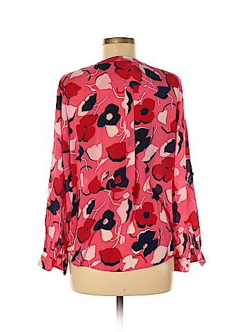 Talbots Long Sleeve Silk Top (view 2)