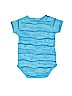 Carter's 100% Cotton Blue Short Sleeve Onesie Size 0-3 mo - photo 2