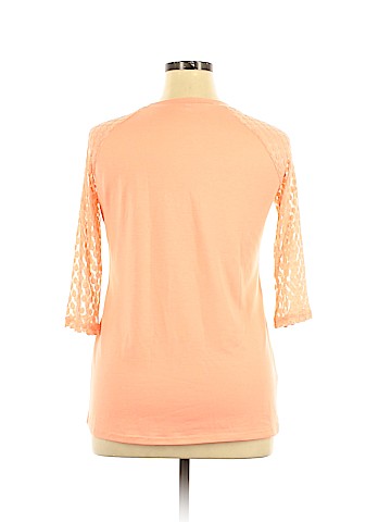 Unbranded 3/4 Sleeve T-Shirt (view 2)