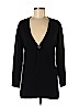 Doncaster 100% Wool Black Wool Cardigan Size M - photo 1