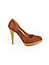 Delicious Brown Heels Size 6 1/2 - photo 1