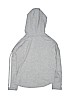Adidas 100% Cotton Gray Zip Up Hoodie Size 10 - 12 - photo 2