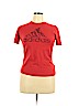 Adidas 100% Cotton Red Short Sleeve T-Shirt Size 14 - 16 - photo 1