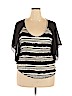 Rhema Black Short Sleeve Top Size XL - photo 1