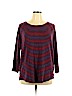 Old Navy Burgundy 3/4 Sleeve Top Size XL - photo 1