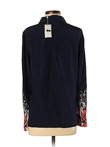 Tory Burch Long Sleeve Silk Top (view 2)