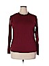 Primark 100% Cotton Burgundy Long Sleeve T-Shirt Size XXL - photo 1