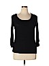 Allison Brittney Black 3/4 Sleeve Top Size XL - photo 1