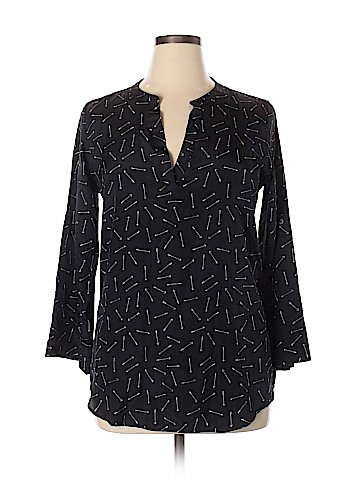 Maison Jules 3/4 Sleeve Blouse (view 1)