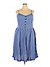 Justify Blue Casual Dress Size 2X - photo 1