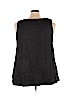 J.jill 100% Linen Black Sleeveless Blouse Size 3X - photo 2