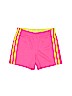 Faded Glory 100% Polyester Stripes Pink Athletic Shorts Size 7 - 8 - photo 1