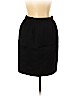Oscar De La Renta 100% Wool Black Wool Skirt Size 8 - photo 1