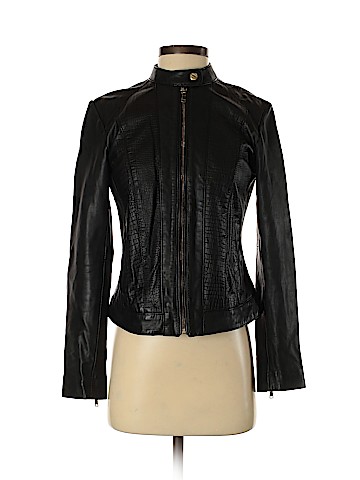 Cole Haan Faux Leather Jacket (view 1)