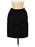 Oscar De La Renta 100% Wool Black Wool Skirt Size 8 - photo 2