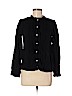 La Vie 100% Cotton Black Long Sleeve Button-Down Shirt Size M - photo 1
