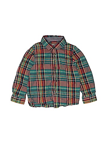 Cat & Jack Long Sleeve Button-Down Shirt (view 1)