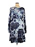 Paisley Grace Blue Casual Dress Size 3X - photo 2