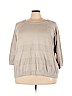 Lane Bryant Tan Pullover Sweater Size 28 - 26 Plus - photo 1